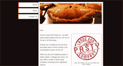 Desktop Screenshot of landsendpasty.com